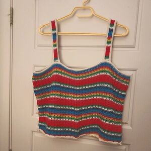 Knitted tank top
